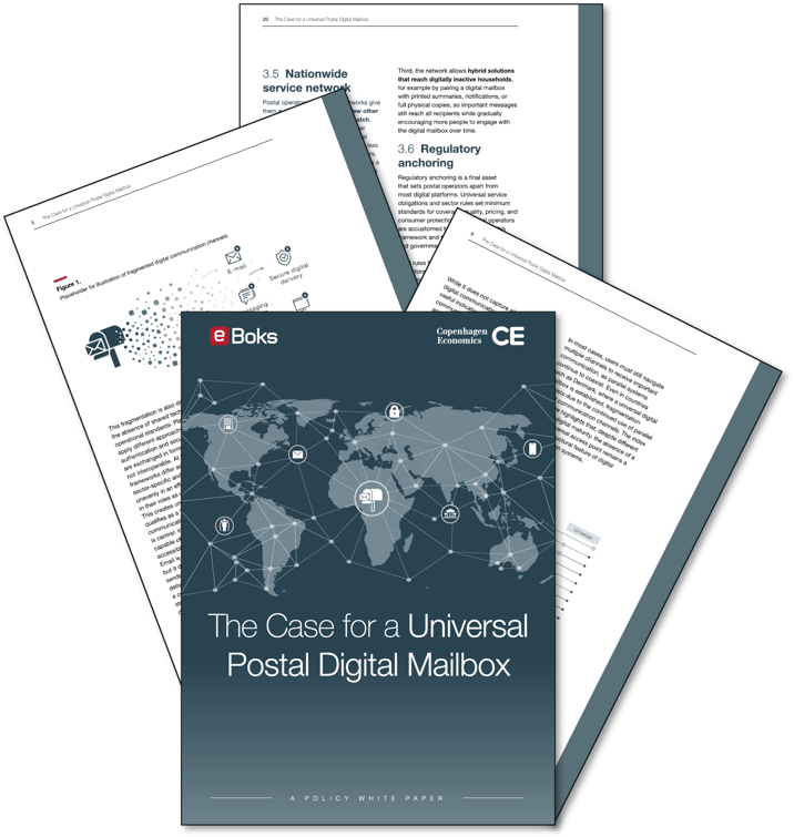 White paper: The case for a universal postal digital mailbox